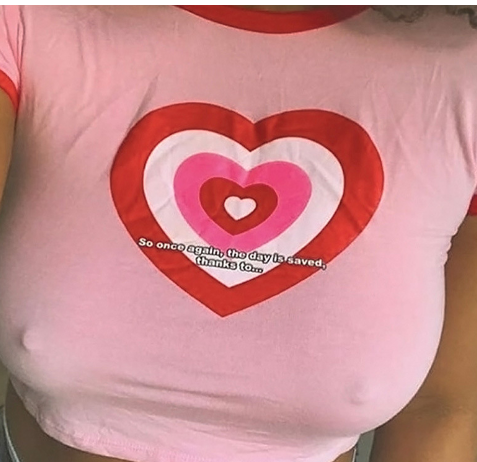 Mesh Love heart print Sleeveless Tank Top for Fashionistas overshirt