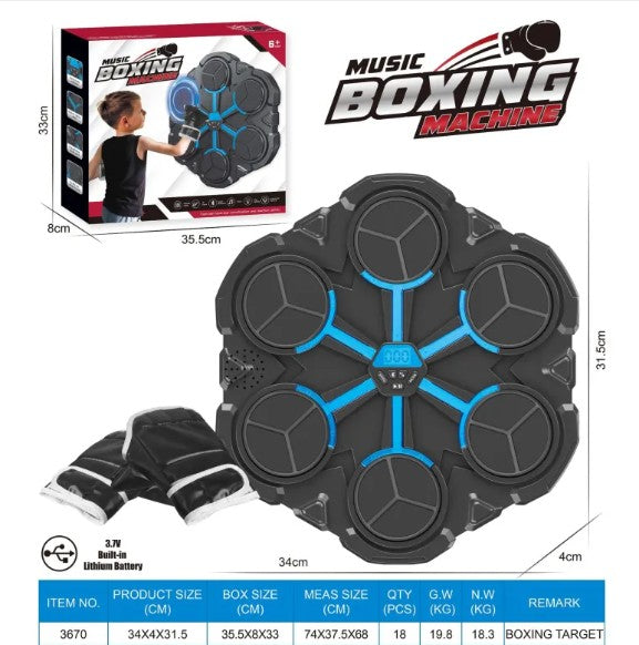 Boxing Workout Punching Machine with sounds, Bluetooth