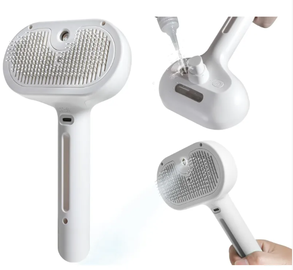 Pet Hair in water Sprayer Brush