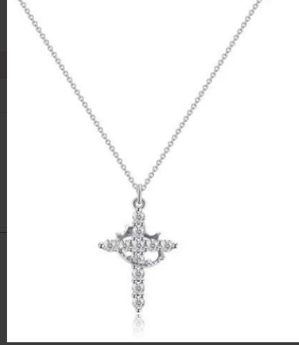 Crown & Cross Fashion beautiful Necklace