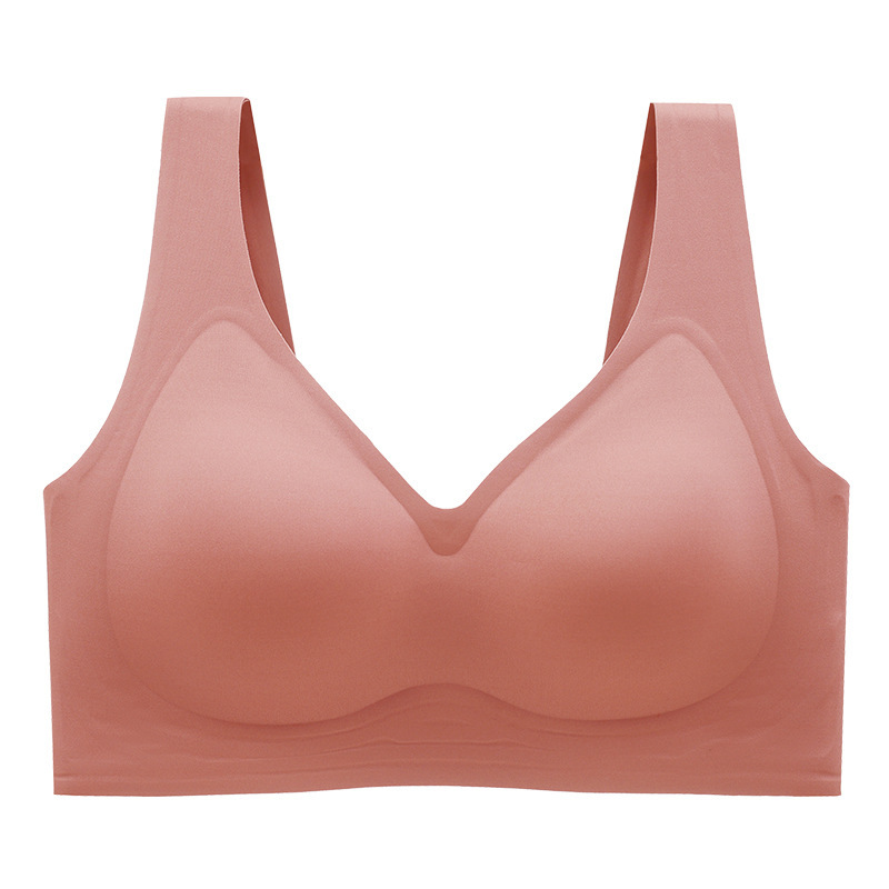 Plus-Size Seamless Push-Up wire free comfort bra !