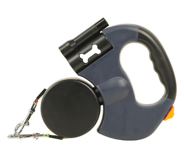 Auto Double Dual Dog Leash For Two, Easy Walk Leash