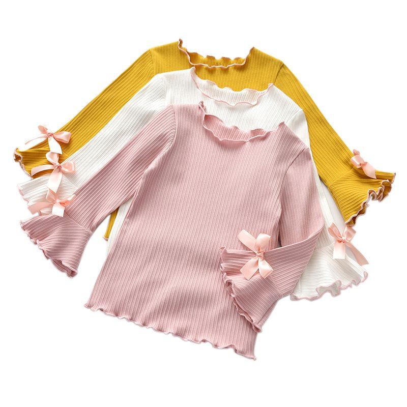 Cute Fall - Winter Long Sleeve T-Shirt for Girls