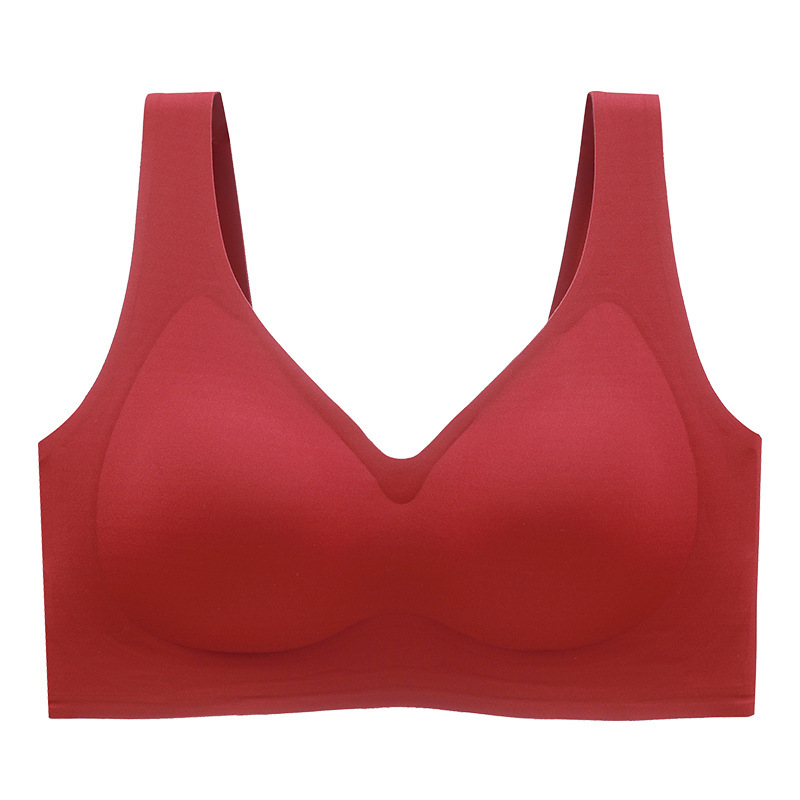 Plus-Size Seamless Push-Up wire free comfort bra !