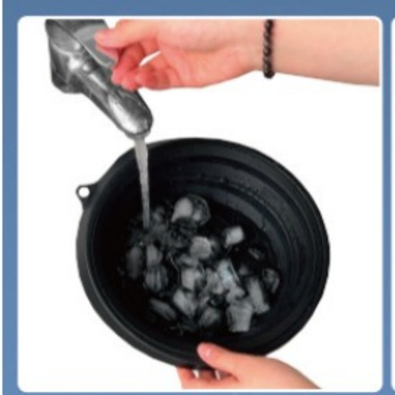 Collapsible Silicone Refreshing Ice Facial At Home Spa Basin