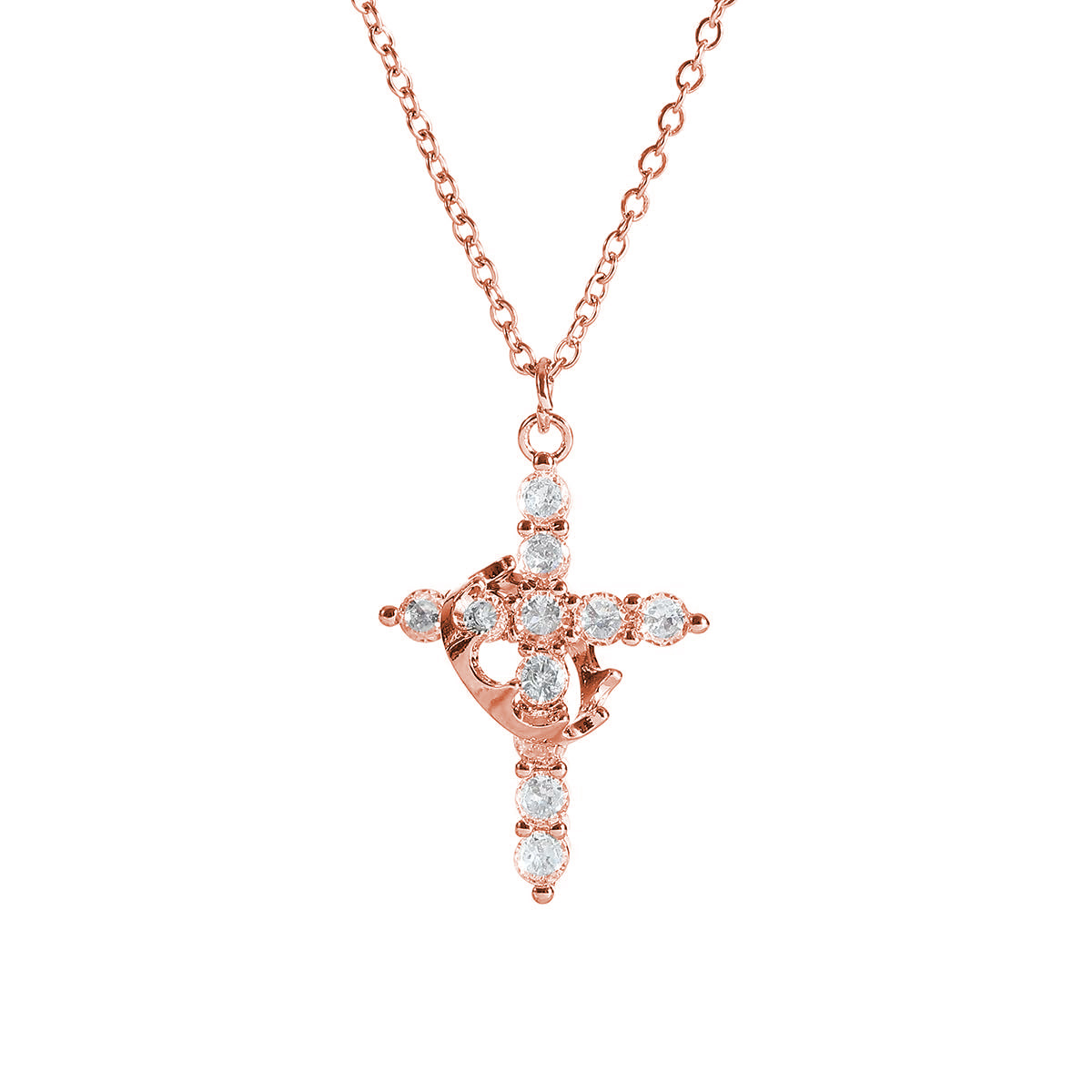 Crown & Cross Fashion beautiful Necklace