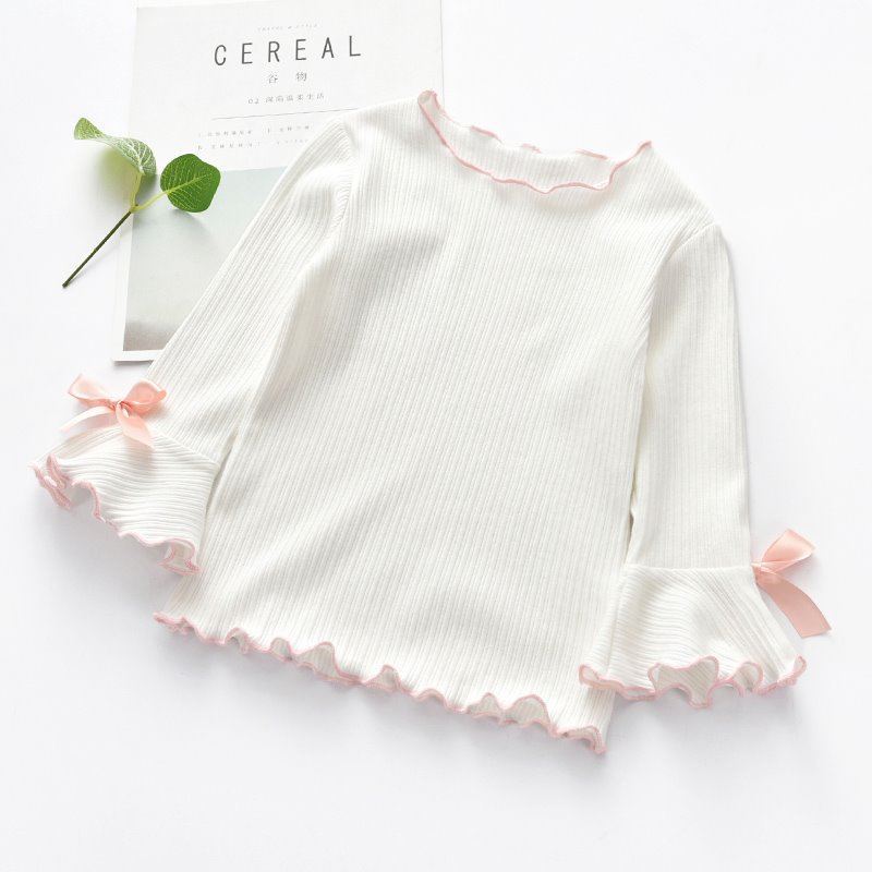 Cute Fall - Winter Long Sleeve T-Shirt for Girls