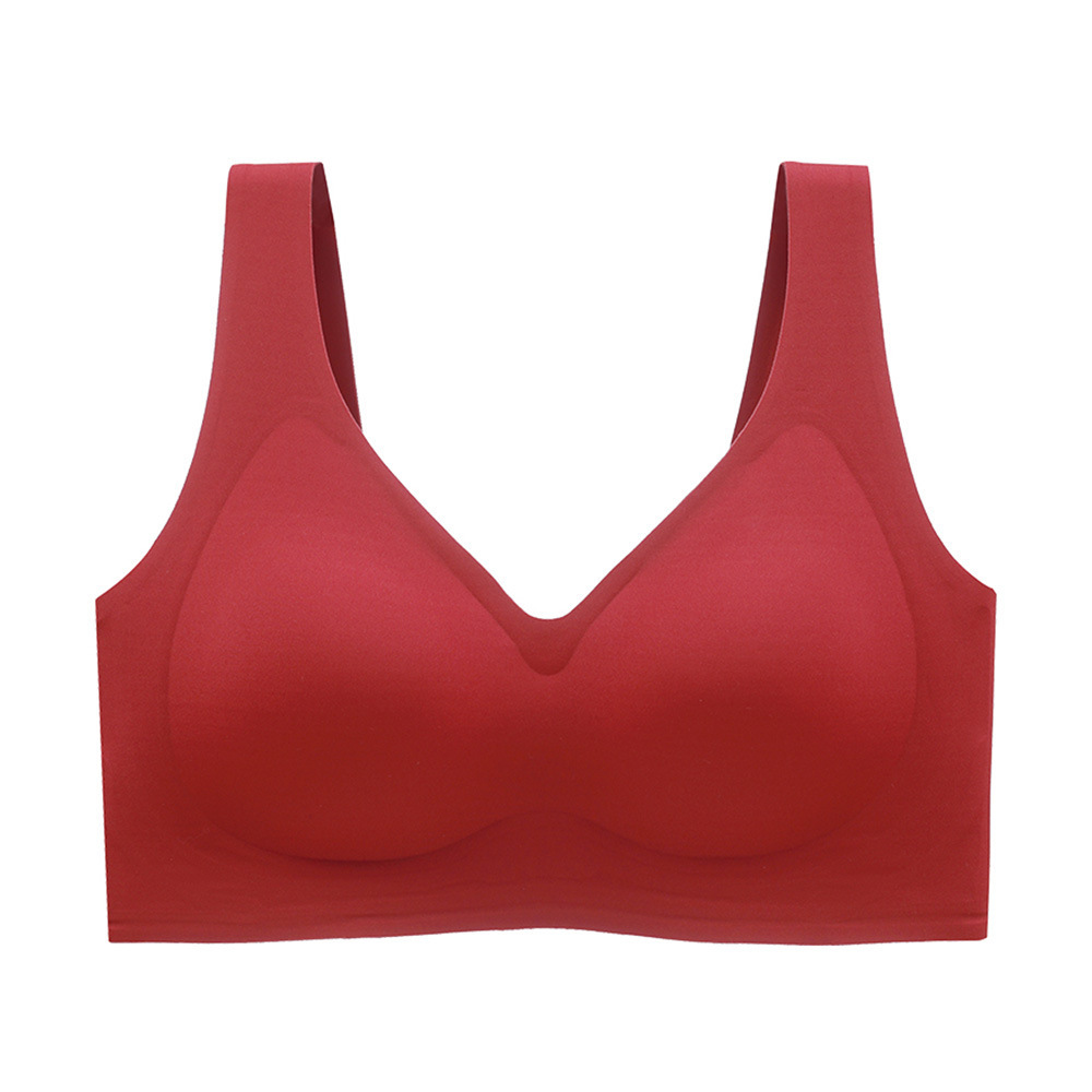 Plus-Size Seamless Push-Up wire free comfort bra !
