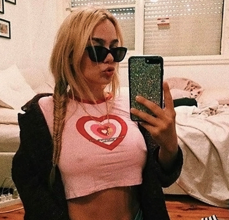 Mesh Love heart print Sleeveless Tank Top for Fashionistas overshirt