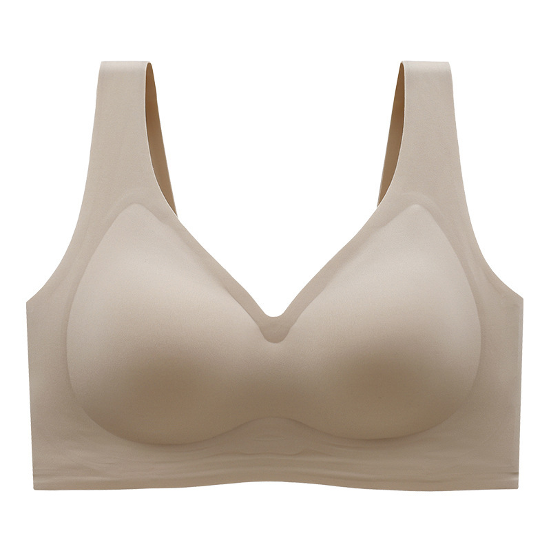 Plus-Size Seamless Push-Up wire free comfort bra !
