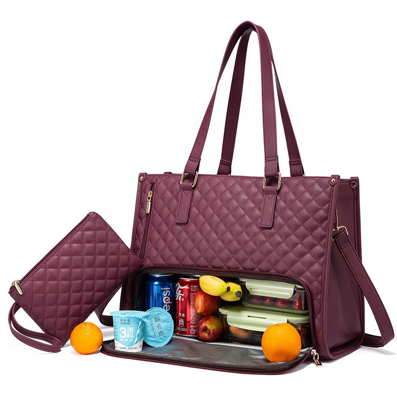 Women's High End Fashion Insulated Lunch Bag/Purse