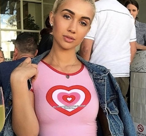Mesh Love heart print Sleeveless Tank Top for Fashionistas overshirt