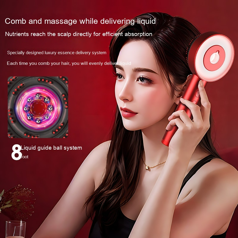 Comb Scalp Massager, Stimulate Hair Growth & Deeper Absorption