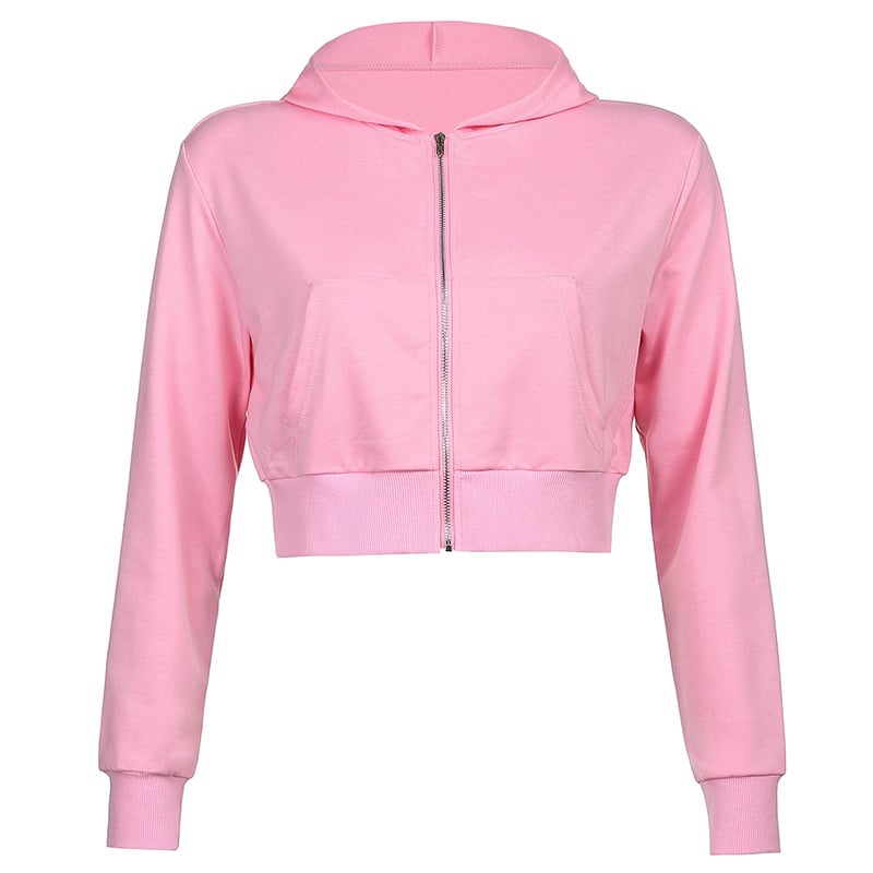 women's fall winter zip up hooded cardigan jacket with pockets