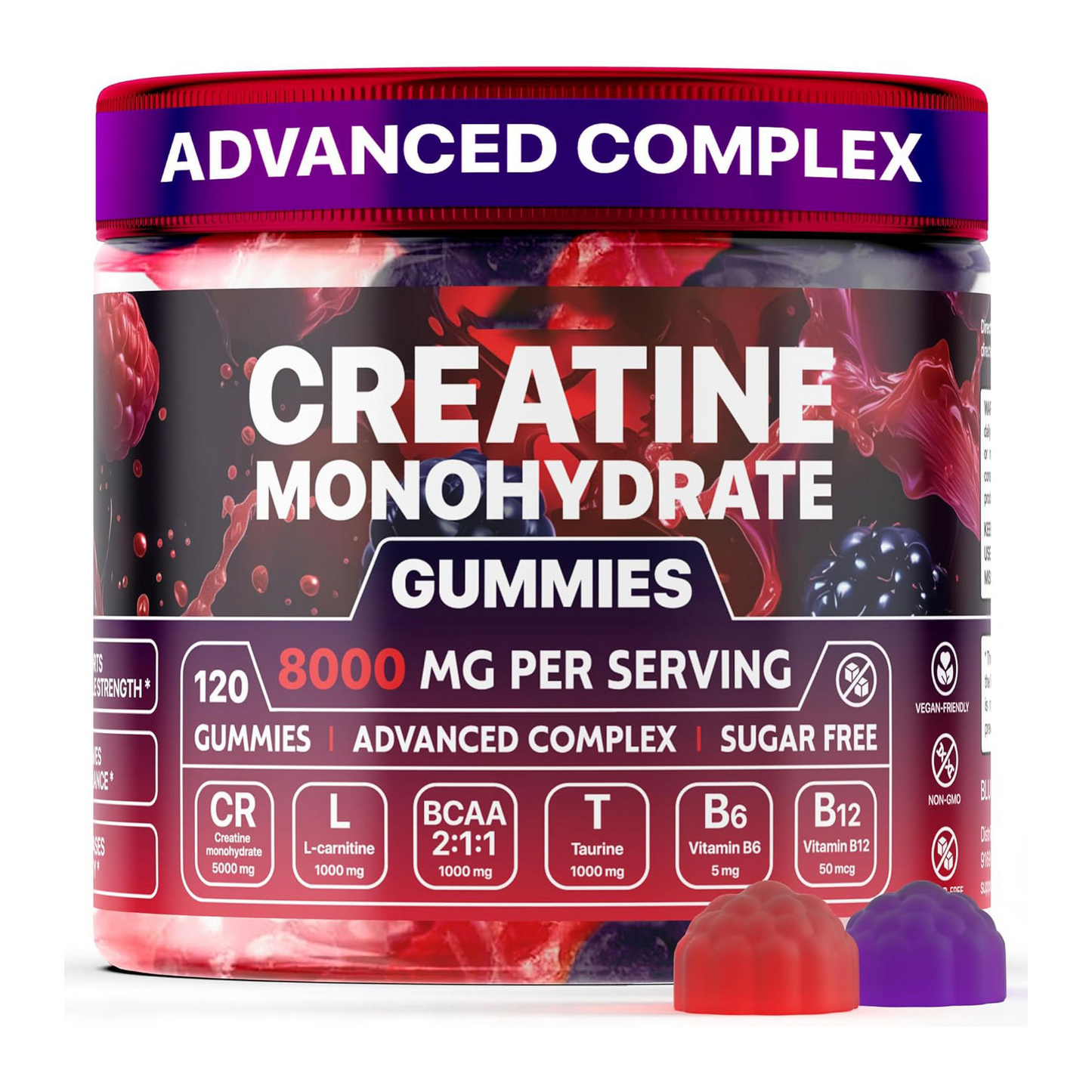 Muscle Boosting Natural Mega Building Gummies