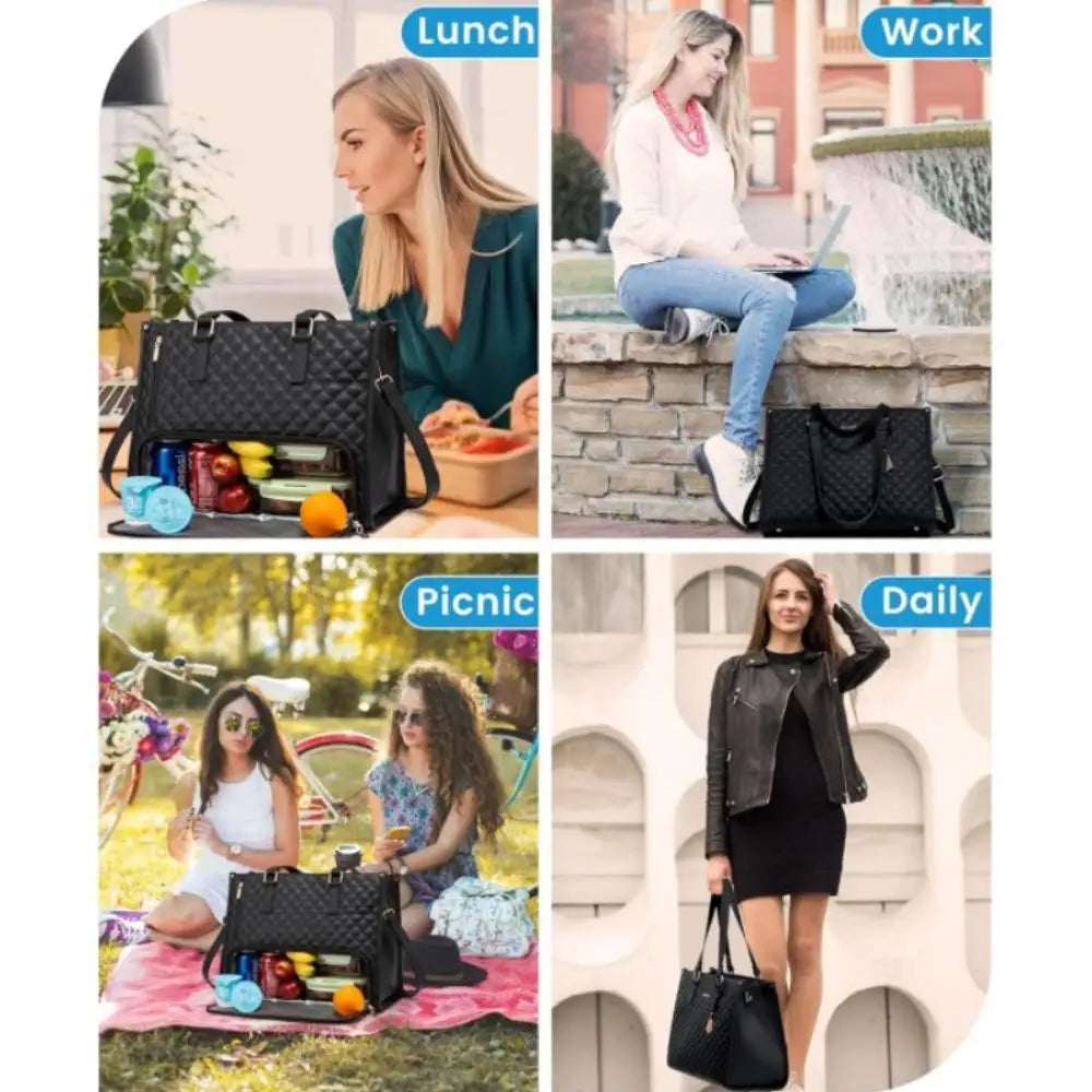 Women's High End Fashion Insulated Lunch Bag/Purse