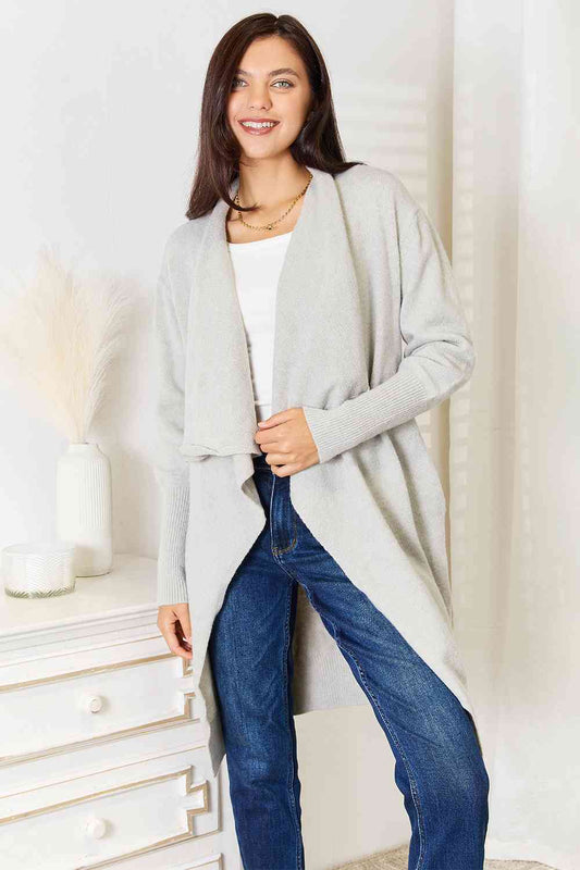 Beautiful Women's soft Long Fall Duster Cardigan with Pockets