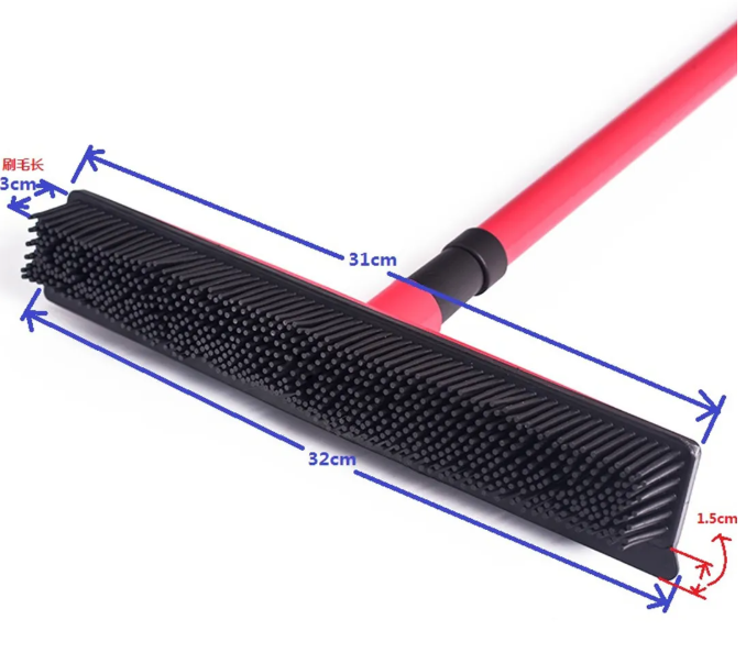 Pet Hair Removal Broom Mop for carpet or material couch