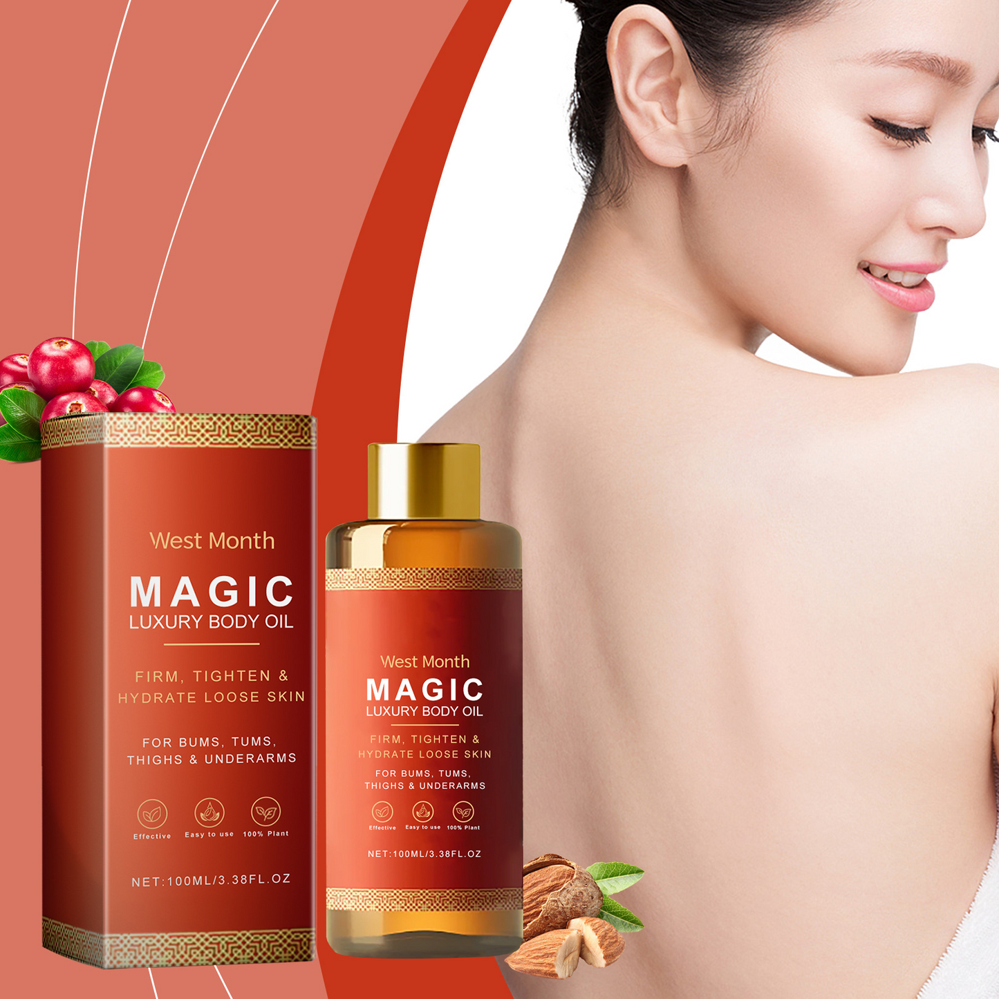 Magic - Soothing Luxury Body oil, All Natural oils