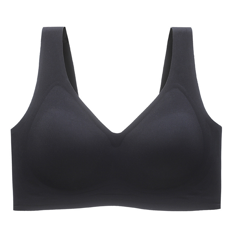 Plus-Size Seamless Push-Up wire free comfort bra !