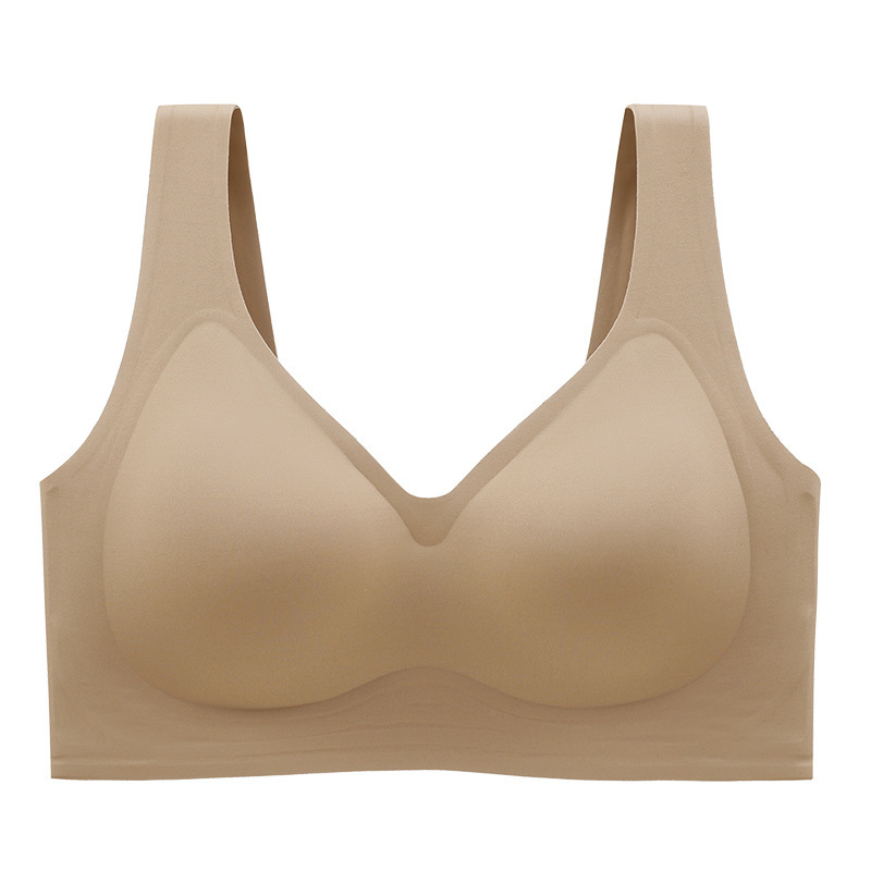 Plus-Size Seamless Push-Up wire free comfort bra !