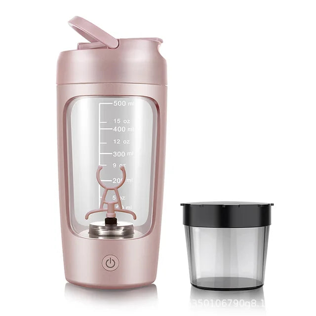 Electric Portable Whey Protein, Milkshake, smoothie Shaker Bottle!