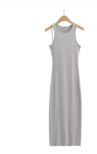 Women's Casual Long Cute Tank Dress