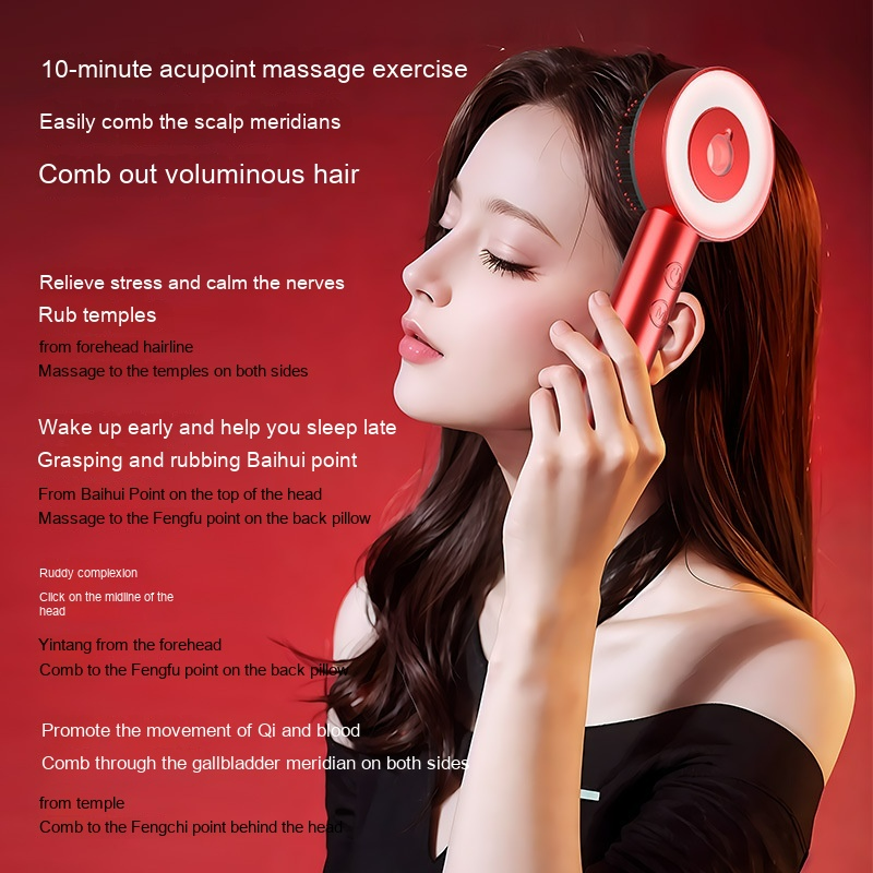 Comb Scalp Massager, Stimulate Hair Growth & Deeper Absorption