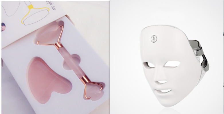 Skin Rejuvenation Facial Beauty Multi Light LED Redlight Device With Charger