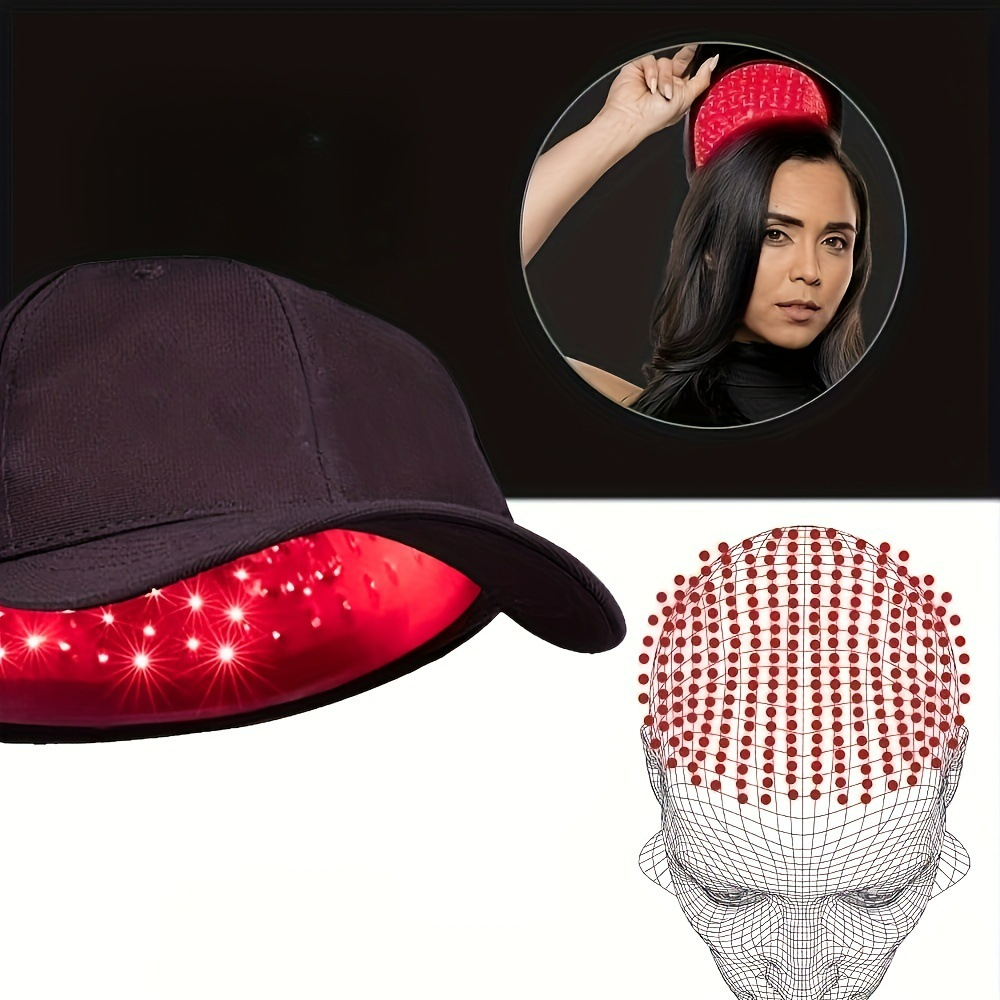 Red Light Therapy Cap for healthier thicker hair