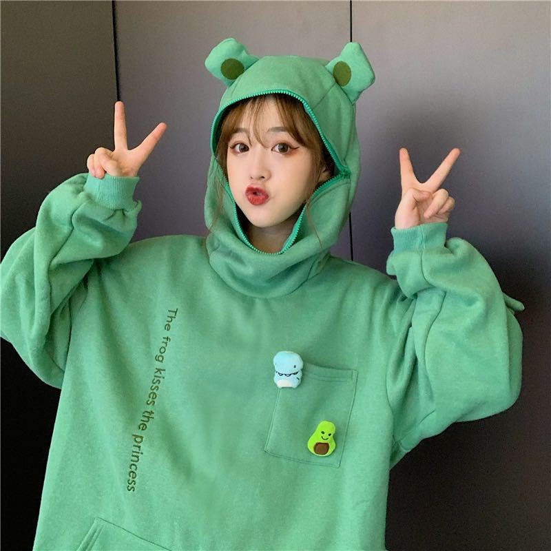 Couples Frog Pullover Sweater for Women and Men!