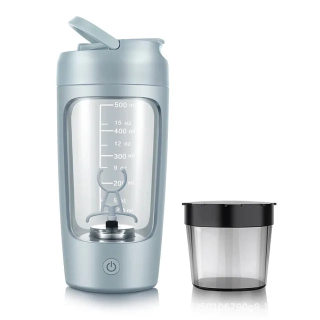 Electric Portable Whey Protein, Milkshake, smoothie Shaker Bottle!