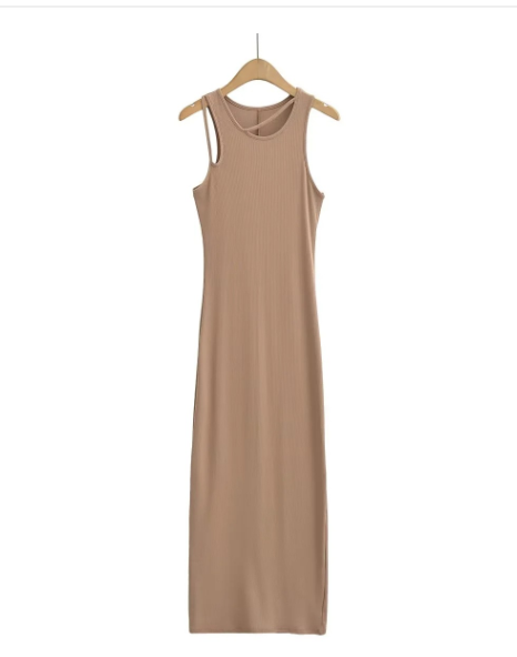 Women's Casual Long Cute Tank Dress
