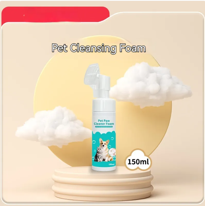 Pet Cleaning Gloves & Wipes, Cleaning Pet Wipes Natural Foam & Wipes