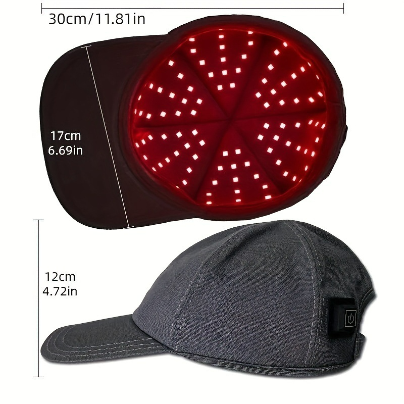 Red Light Therapy Cap for healthier thicker hair