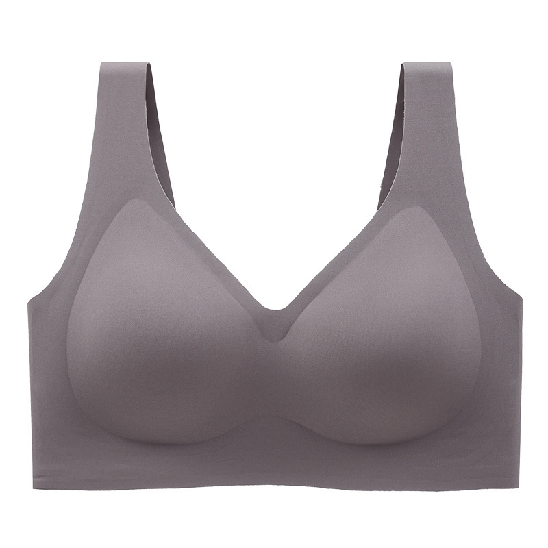 Plus-Size Seamless Push-Up wire free comfort bra !