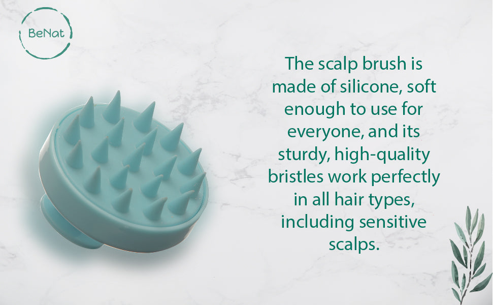 Hair Scalp Massager, Stimulate Hair growth For Long Healthy Hair