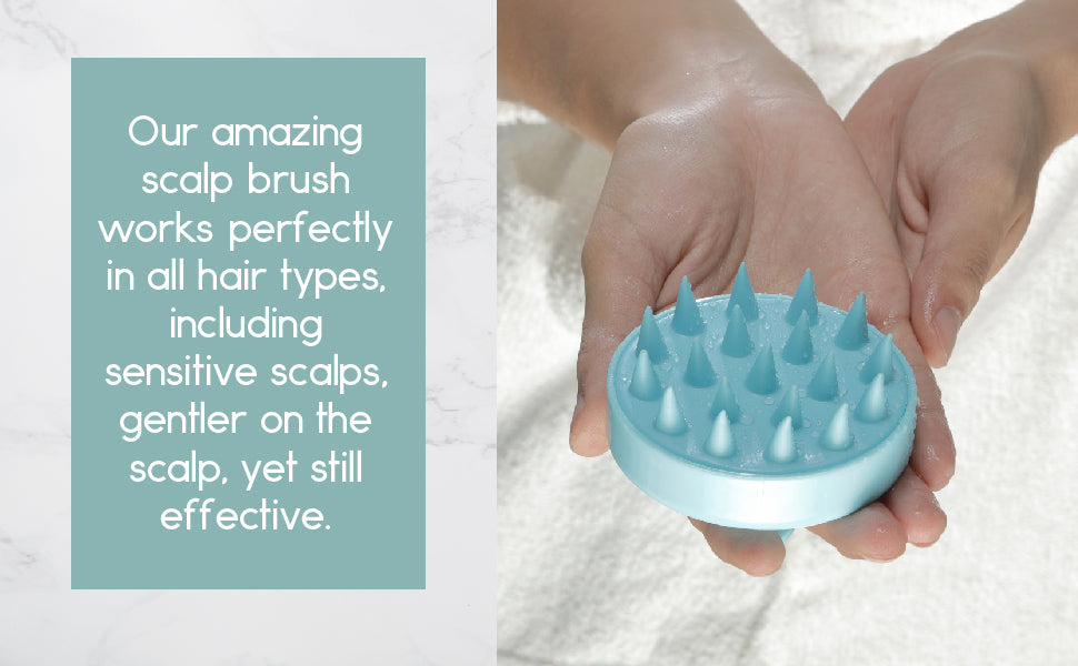 Hair Scalp Massager, Stimulate Hair growth For Long Healthy Hair