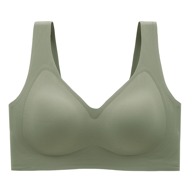 Plus-Size Seamless Push-Up wire free comfort bra !