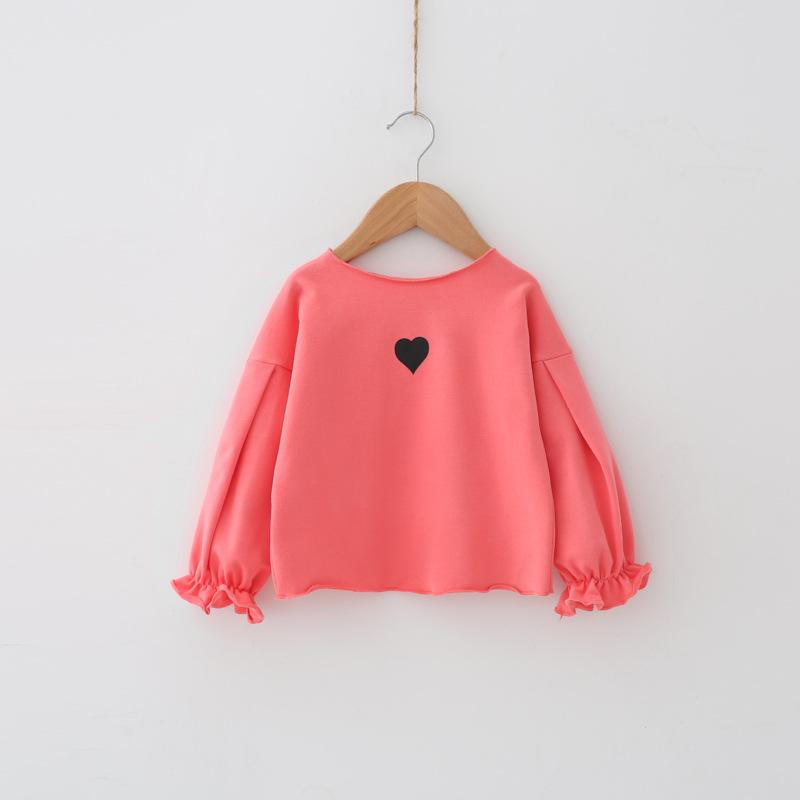 New Girls' Bubble Long Sleeve Shirt, Fall - Winter