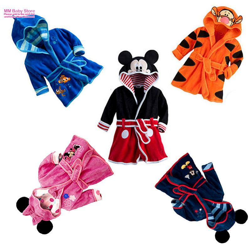 Mickey Minnie Flannel Pyjamas for Girls (Warm Set)